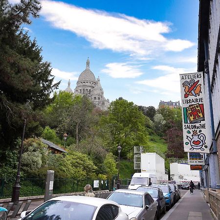 Charmant Appartement A Montmartre-Sacre Coeur Paris Bagian luar foto